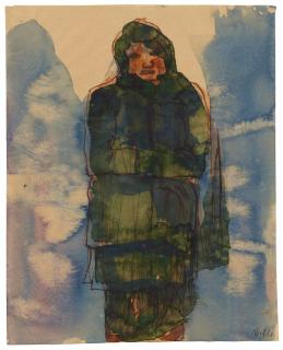 Emil Nolde - Russisches Mädchen