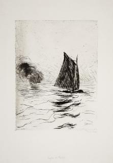 Emil Nolde - Segler und Rauch