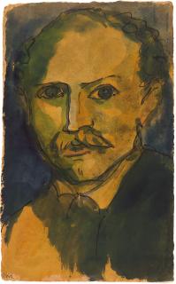 Emil Nolde - Selbstporträt.