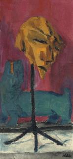Emil Nolde - Stilleben (Maske und Tier)