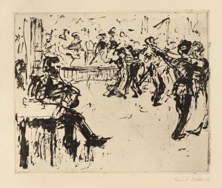 Emil Nolde - Tanz I (Schiefler & Mosel 106 II)