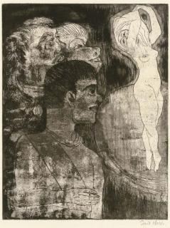 Emil Nolde - Tanzerin (Sch. E211)