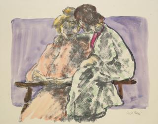 Emil Nolde - Wie Vögel (Schiefler L 14)