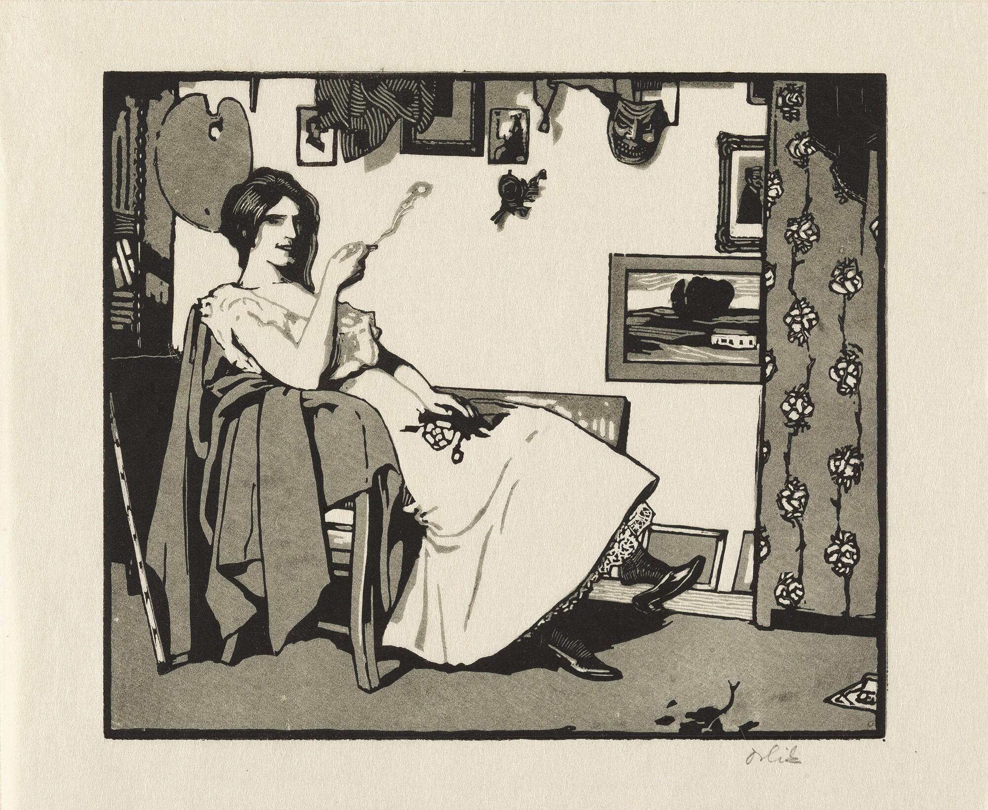 Emil Orlik - 19 Bll. aus: Kleine Holzschnitte 1896-1899