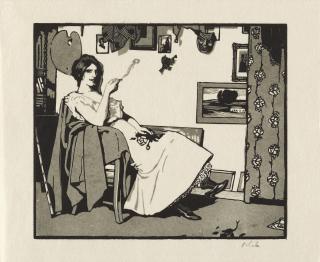 Emil Orlik - 19 Bll. aus: Kleine Holzschnitte 1896-1899