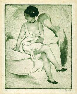 Emil Orlik - 2 Bll.: Morgenstimmung