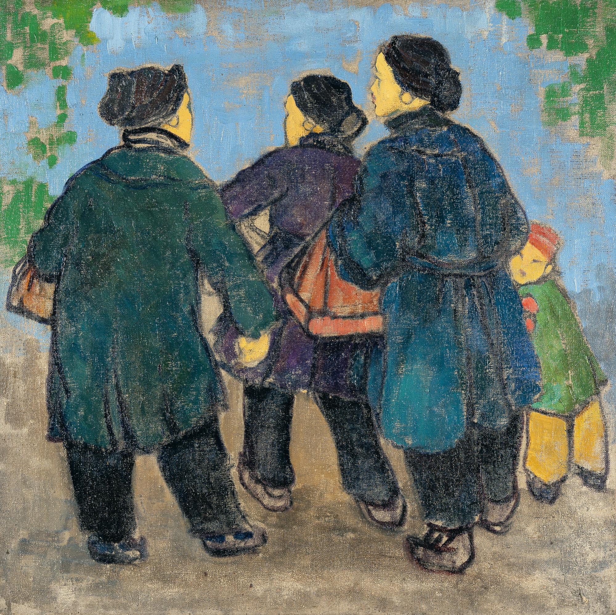 Emil Orlik - „Číňanky“ (Chinesinnen)