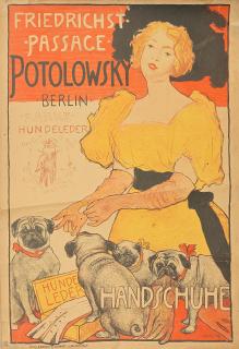 Emil Orlik - Potolowsky. Handschuhe