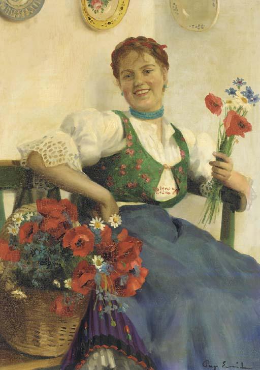 Emil Pap - The Flower Girl