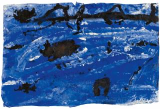 Emil Schumacher - G-10/1987