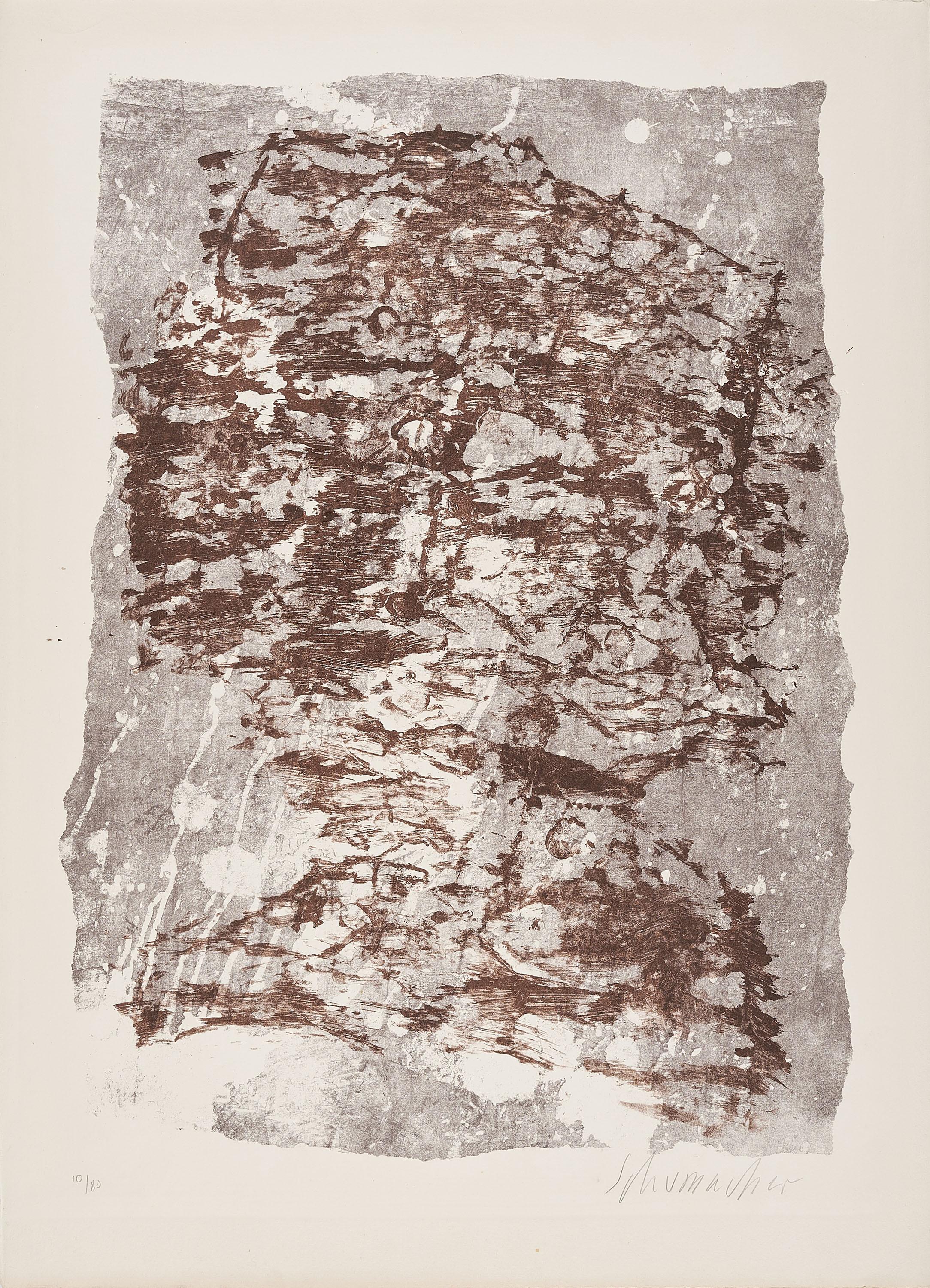 Emil Schumacher - Hubbelratz.