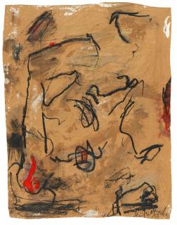 Emil Schumacher - Ohne Titel (G-74/1985)