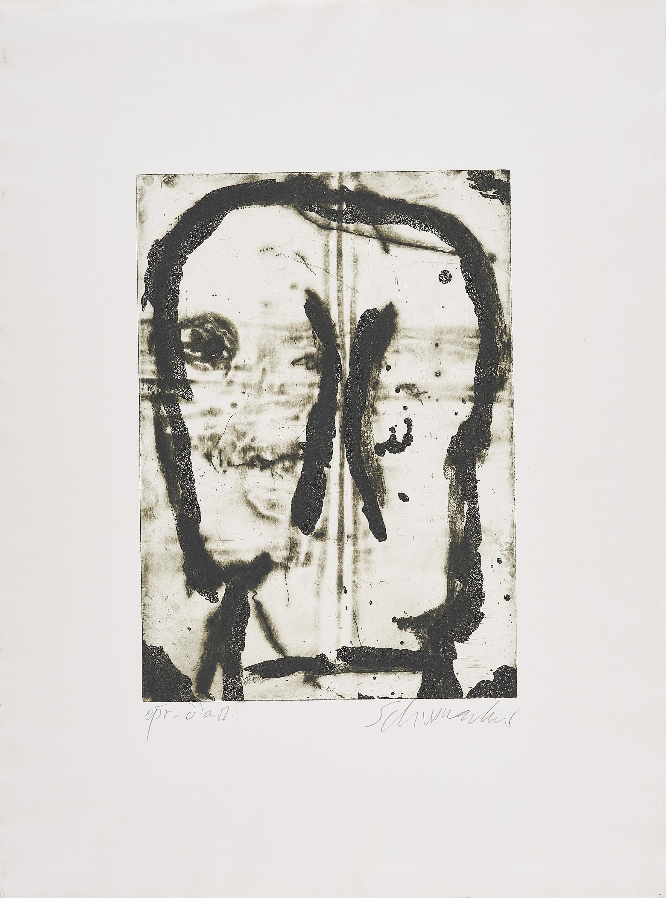 Emil Schumacher - Ohne Titel.