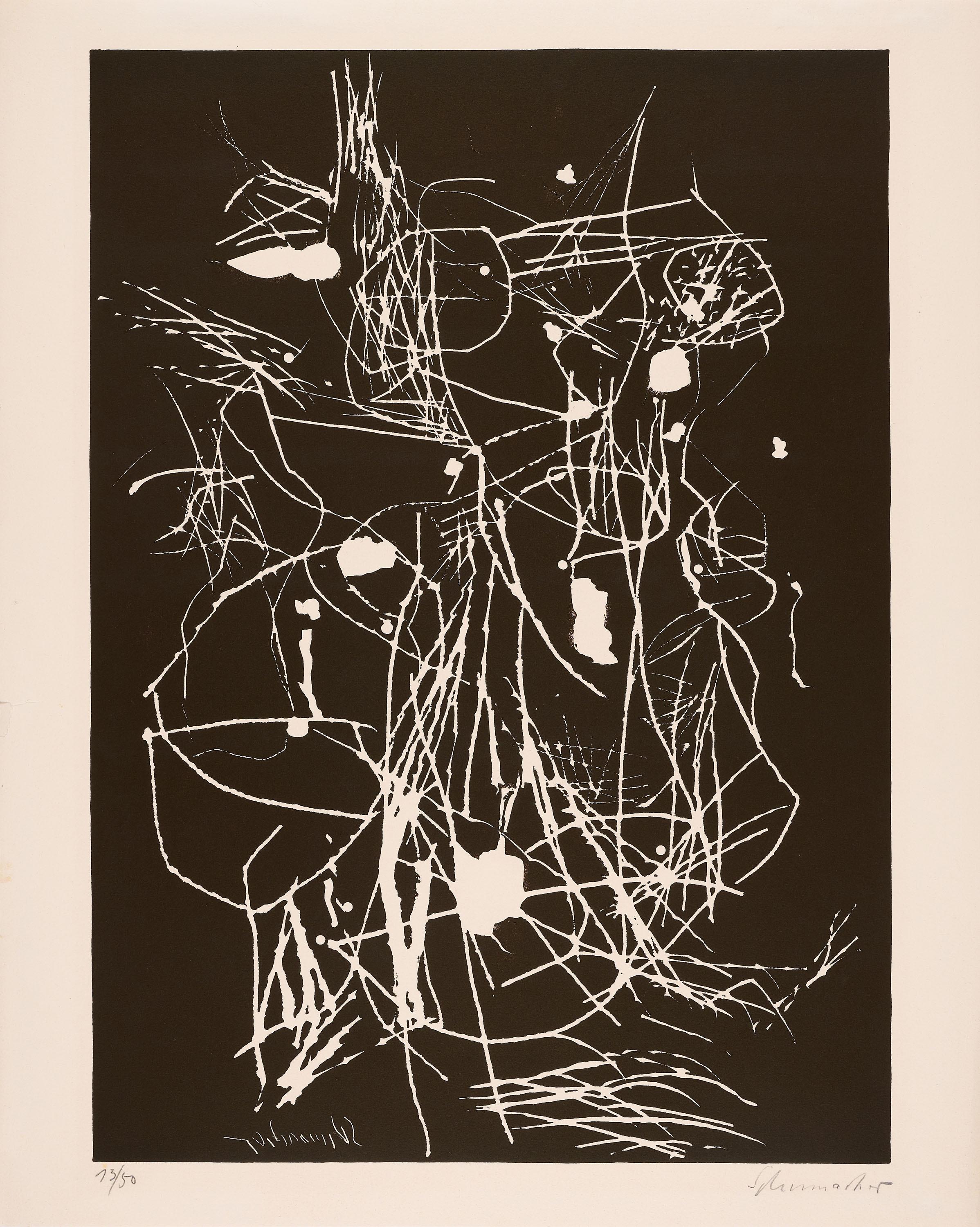 Emil Schumacher - Ohne Titel.