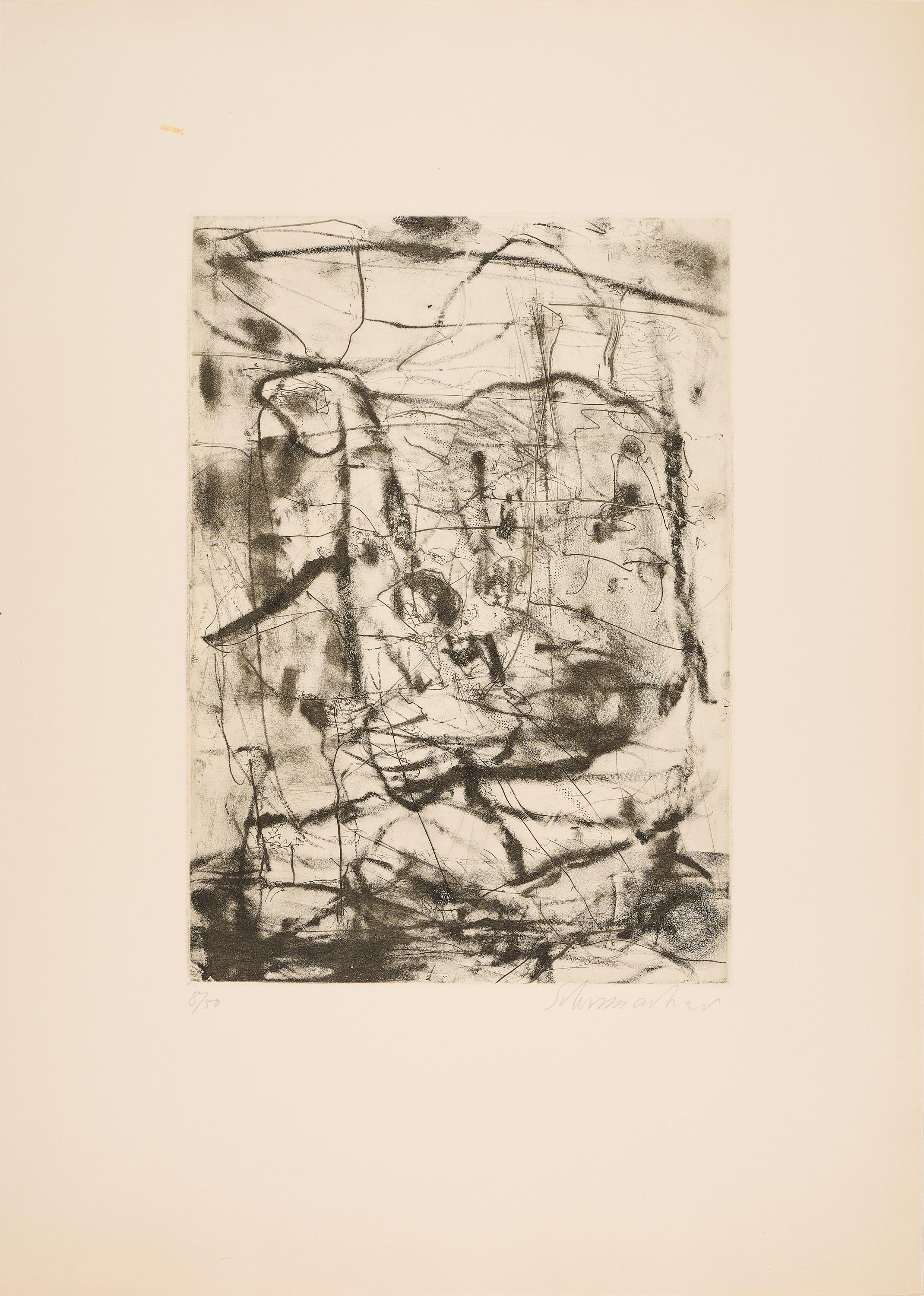 Emil Schumacher - Ohne Titel.