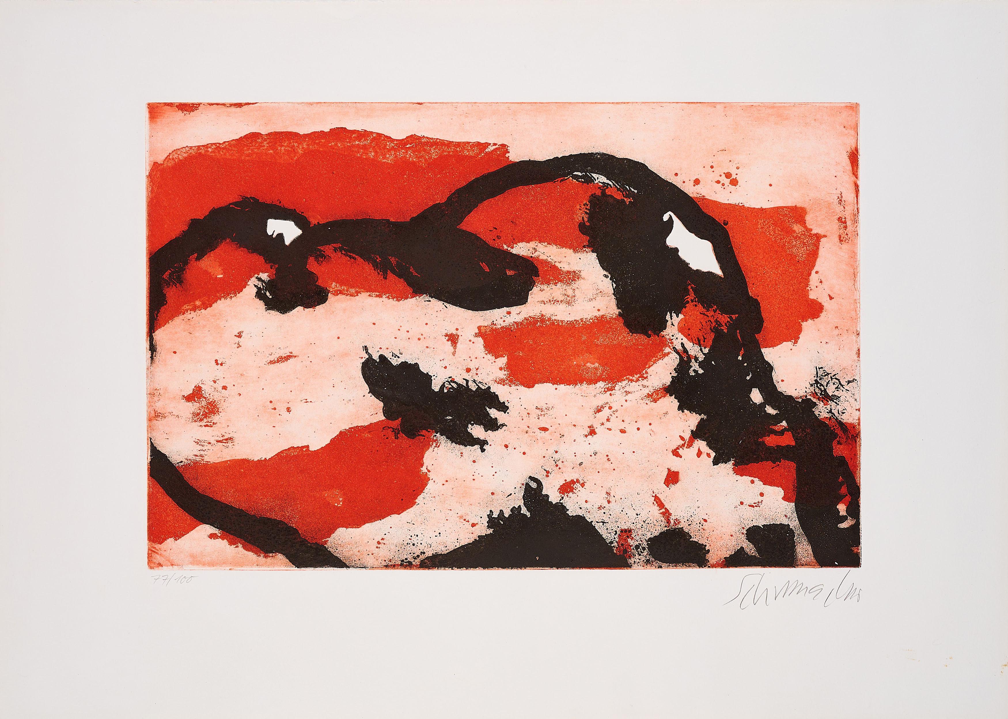 Emil Schumacher - Ohne Titel.