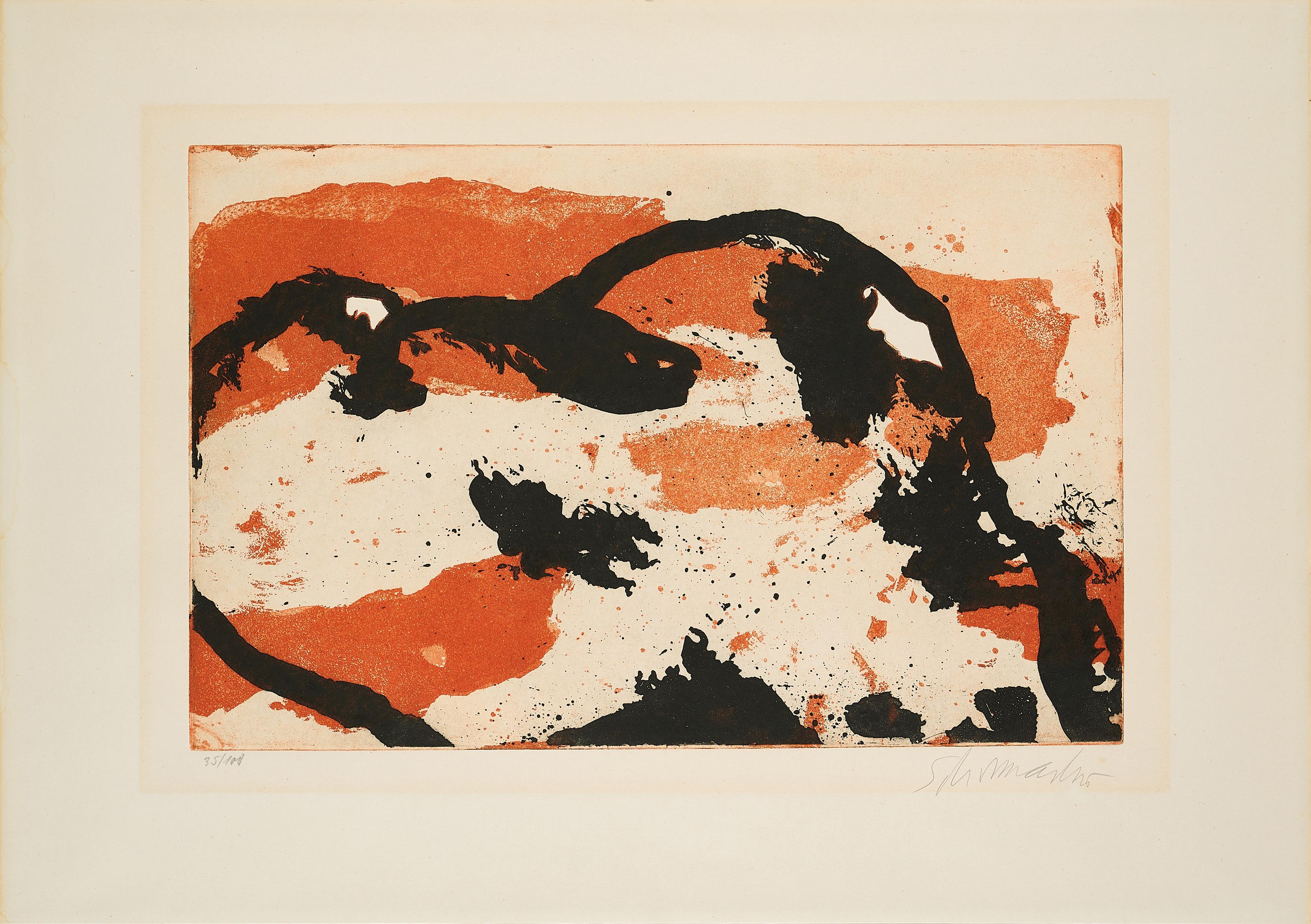 Emil Schumacher - Ohne Titel.