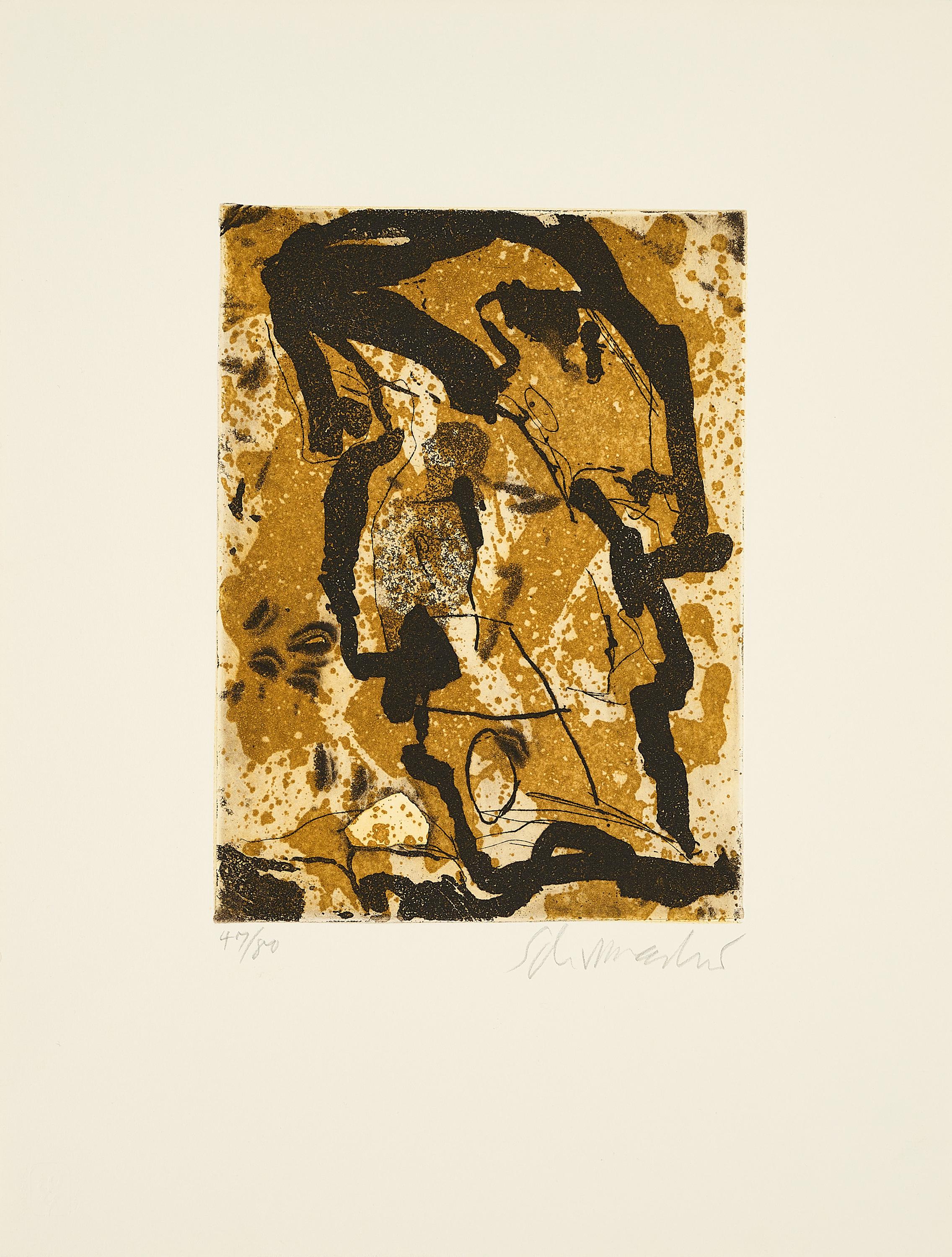 Emil Schumacher - Ohne Titel.