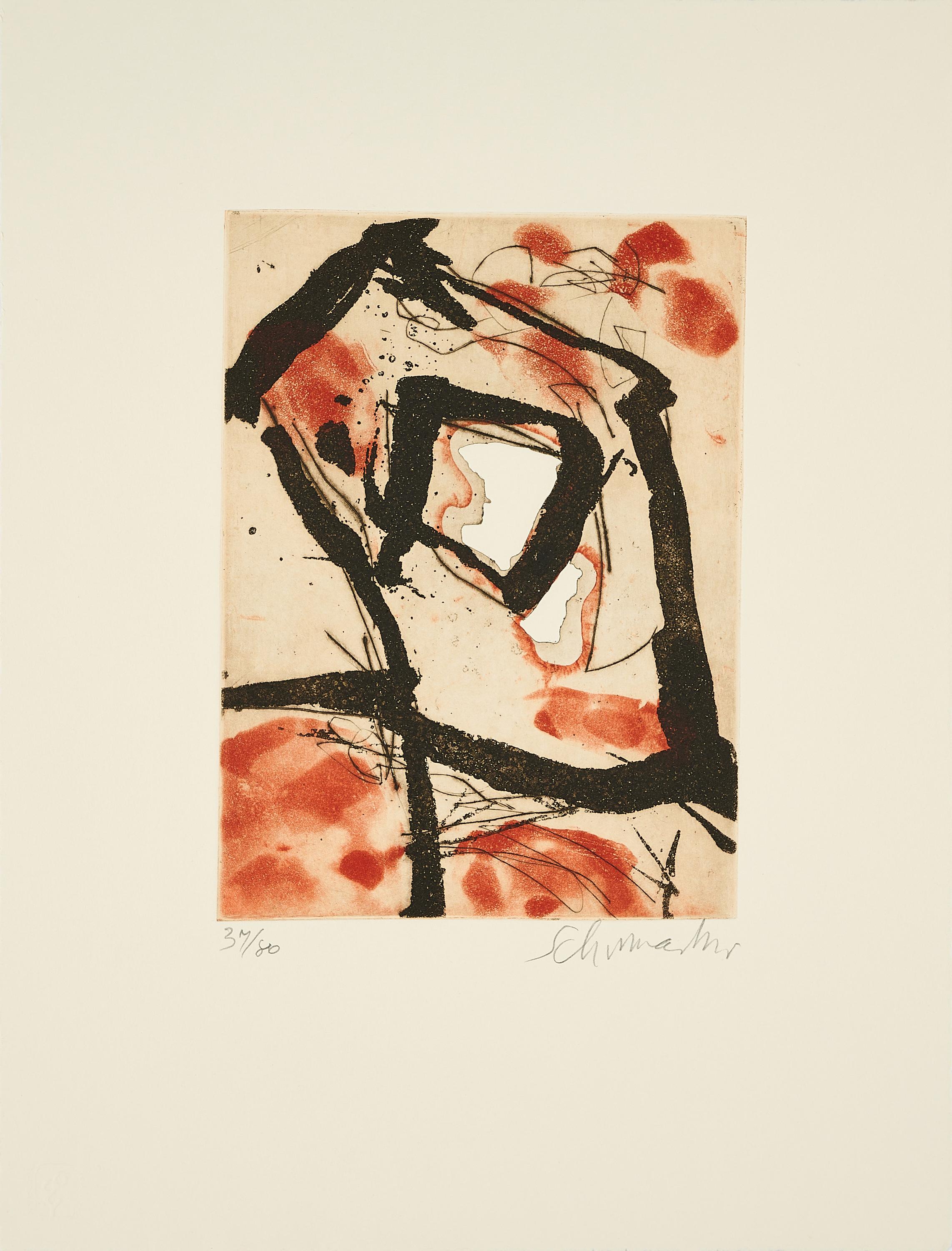 Emil Schumacher - Ohne Titel.