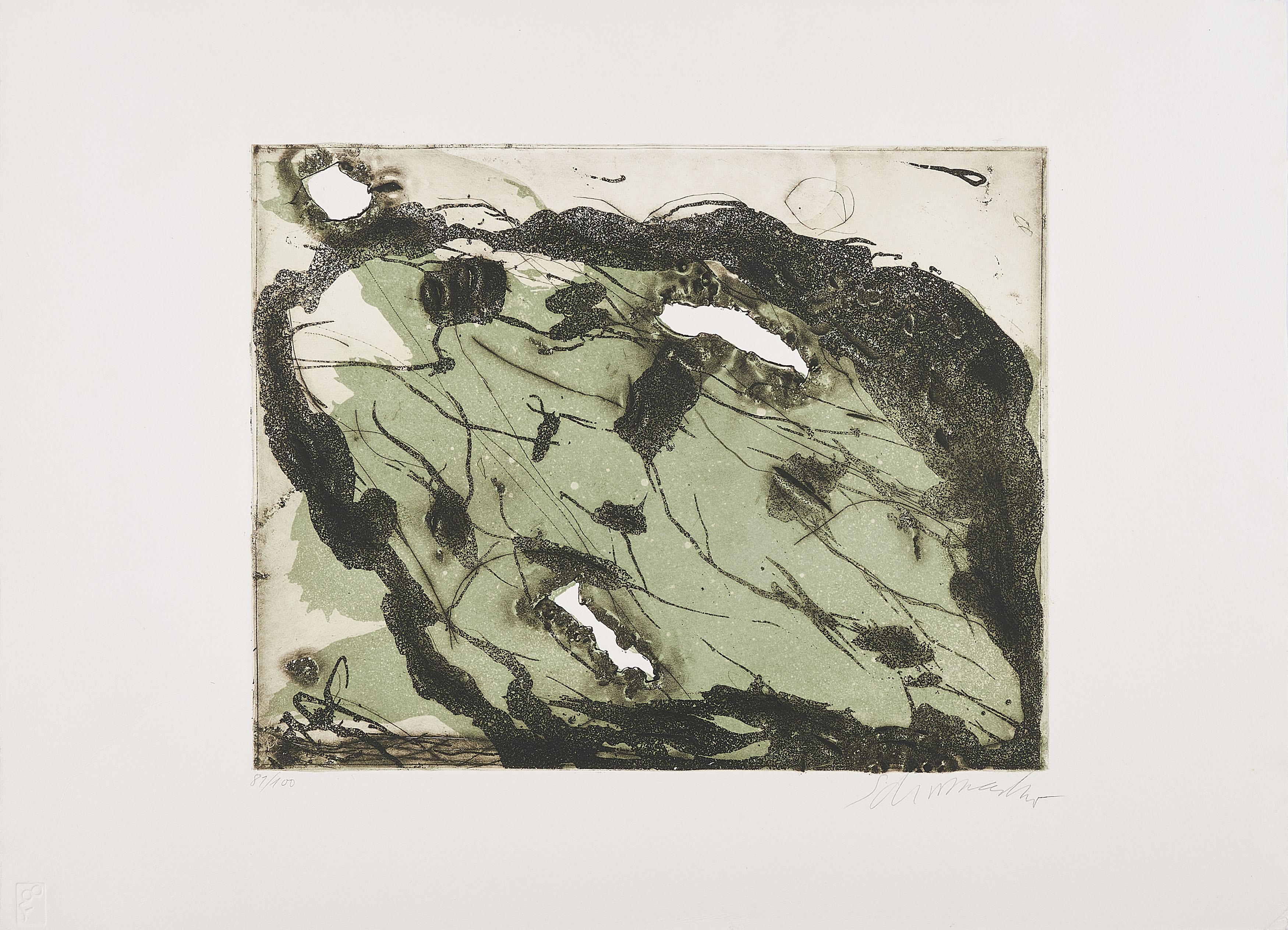 Emil Schumacher - Ohne Titel.