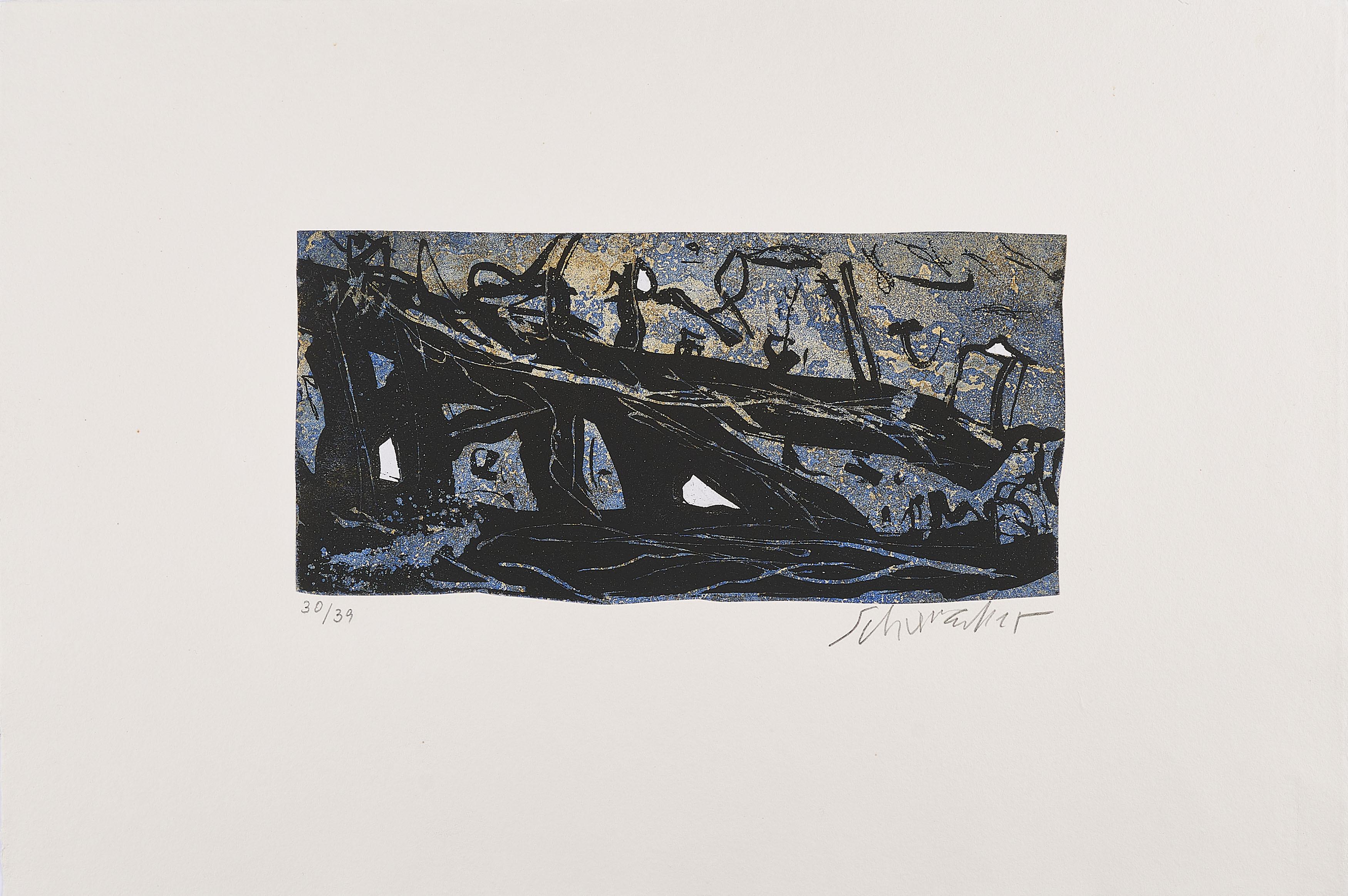 Emil Schumacher - Ohne Titel.