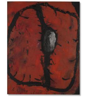 Emil Schumacher - Rotes Bild