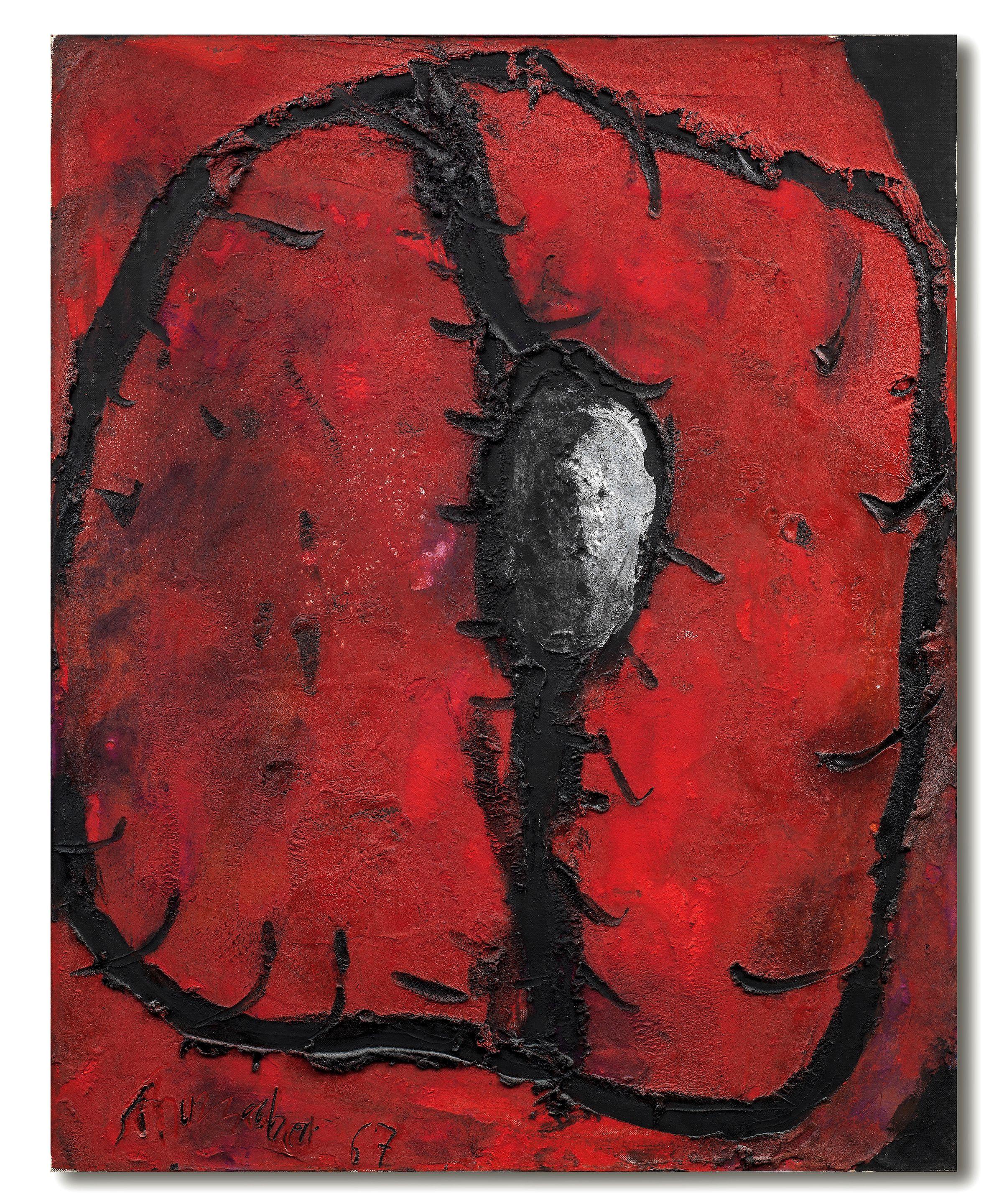 Emil Schumacher - Rotes Bild