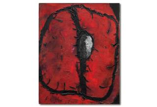 Emil Schumacher - Rotes Bild