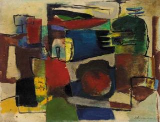 Emil Schumacher - Terrassengarten