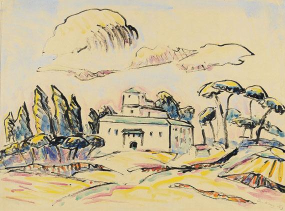 Emil von Gerliczy - Südliche Landschaft