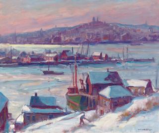 Emile Albert Gruppe - Gloucester Harbor