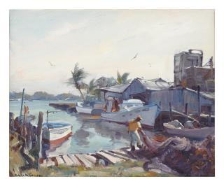 Emile Albert Gruppe - Mending The Nets, Florida 