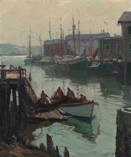 Emile Albert Gruppe - Morning Gloucester