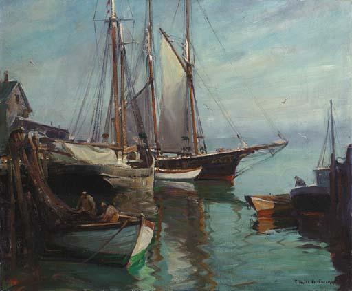 Emile Albert Gruppe - Sunny Morning Gloucester