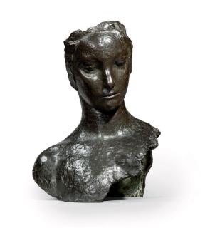 Emile-Antoine Bourdelle - Adolescente, masque avec buste