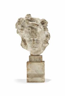 Emile-Antoine Bourdelle - Beethoven à la colonne, yeux fermés