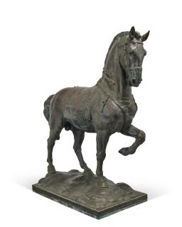 Émile-Antoine Bourdelle - Cheval Alvear, étude intermédiaire