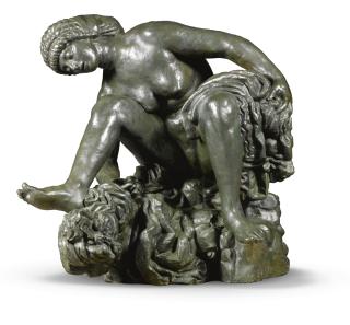 Emile Antoine Bourdelle - Grande Baigneuse Accroupie