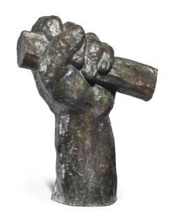 Emile-Antoine Bourdelle - Héraklès archer, étude de main gauche