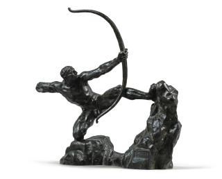 Emile Antoine Bourdelle - Héraklès Archer, Huitième Étude, Modèle Intermédiaire Définitif
