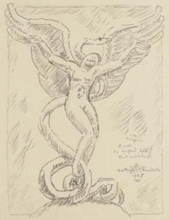 Emile Antoine Bourdelle - La Mort du Cygne