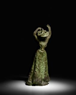 Emile-Antoine Bourdelle - Madame Roussel au chapeau, petit modèle