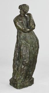 Émile-Antoine Bourdelle - Pénélope, Sans Fuseau Et Sans Pied, Modèle Intermédiaire