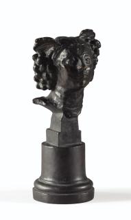 Emile Antoine Bourdelle - Petite Tête Aux Raisins, Étude