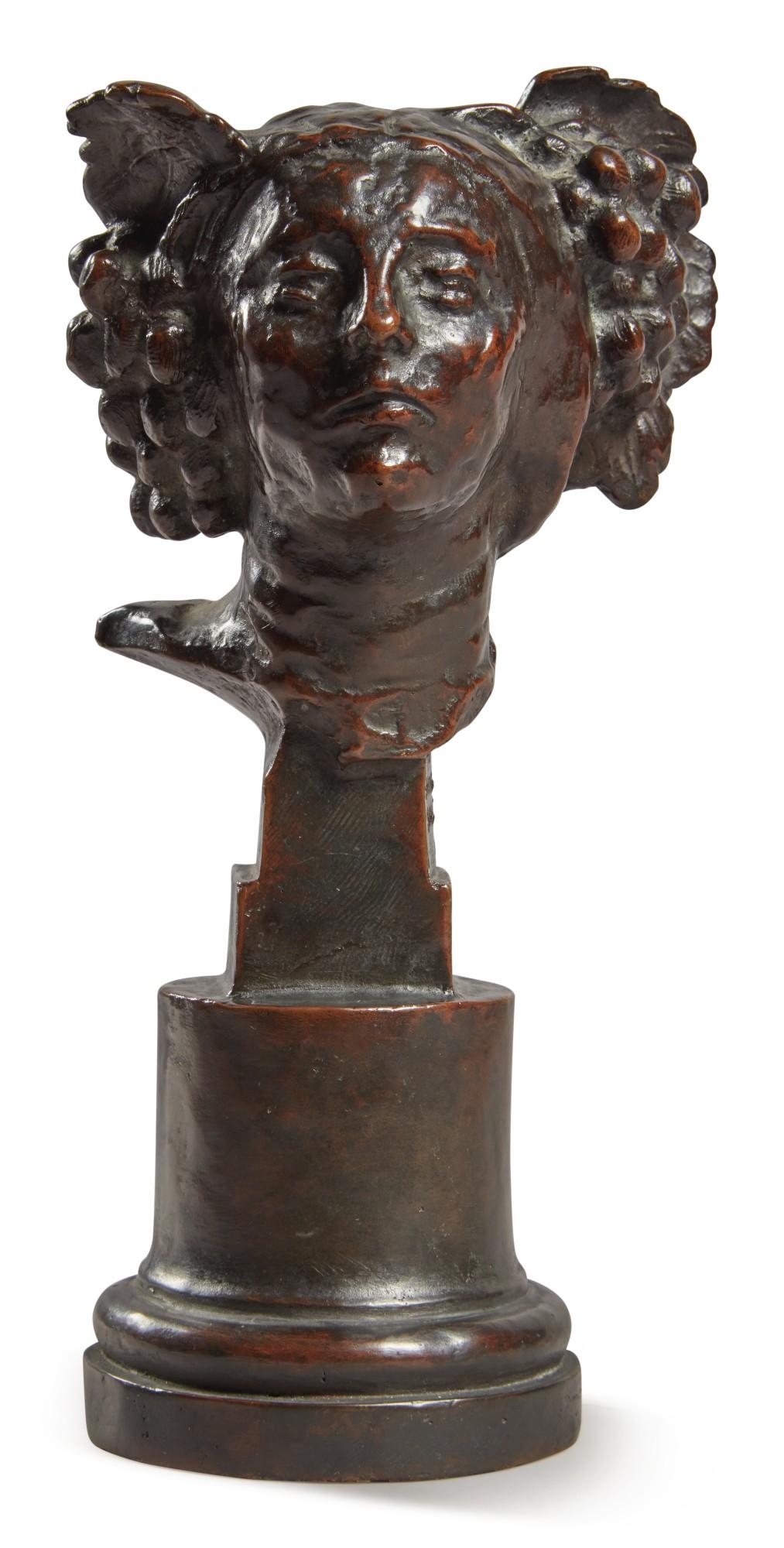 Emile Antoine Bourdelle - Petite Tête Aux Raisins