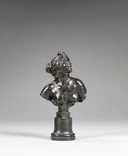Emile Antoine Bourdelle - Rieuse, petit buste de gauche