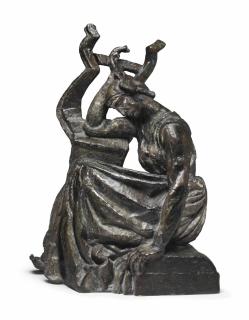 Emile-Antoine Bourdelle - Sappho, étude sans base (taille intermédiaire)