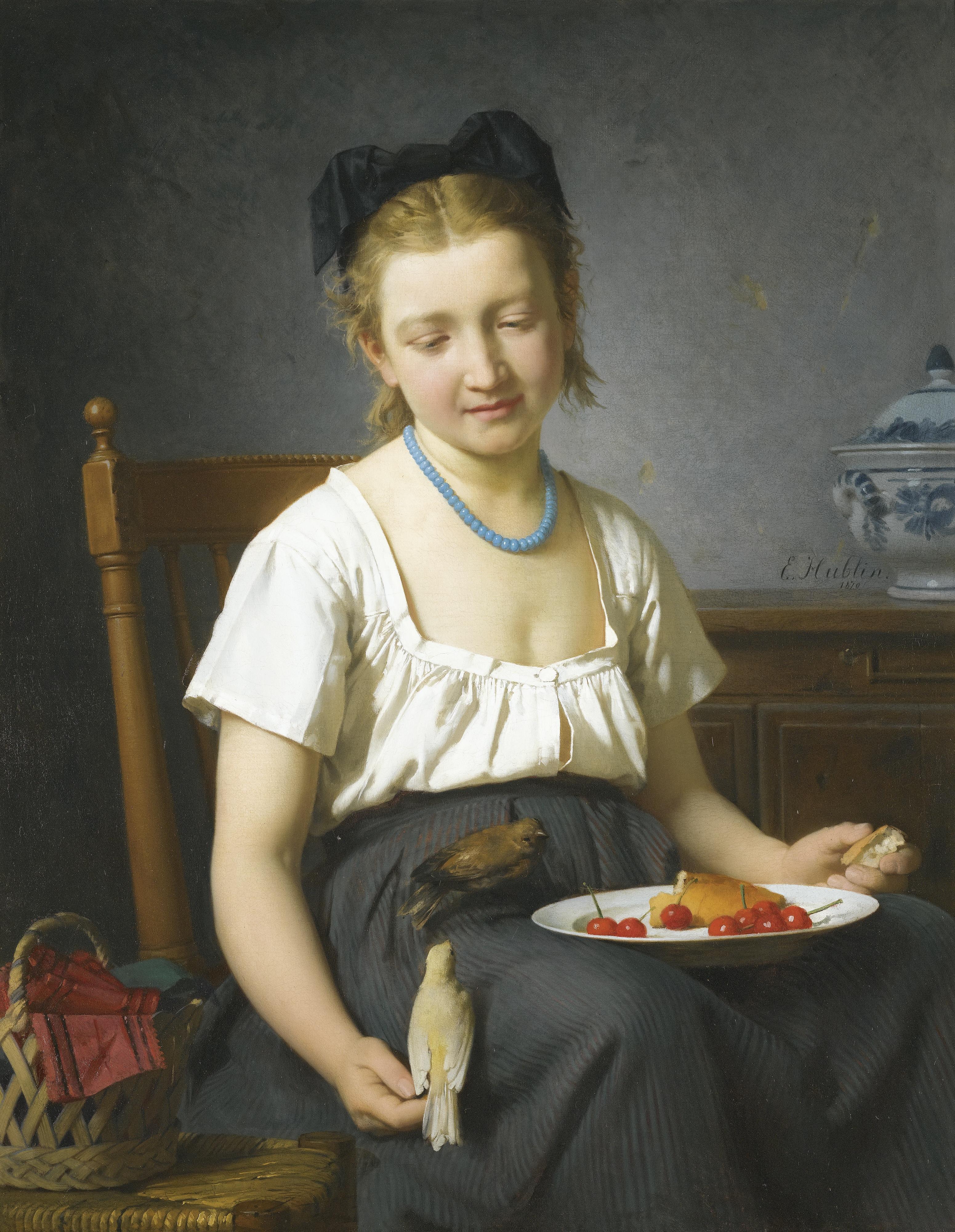 Emile-Auguste Hublin - Frenchle Goûter
