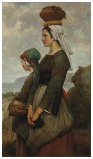 Émile-Auguste Hublin - Le Chemin Du Marché (Finistère)