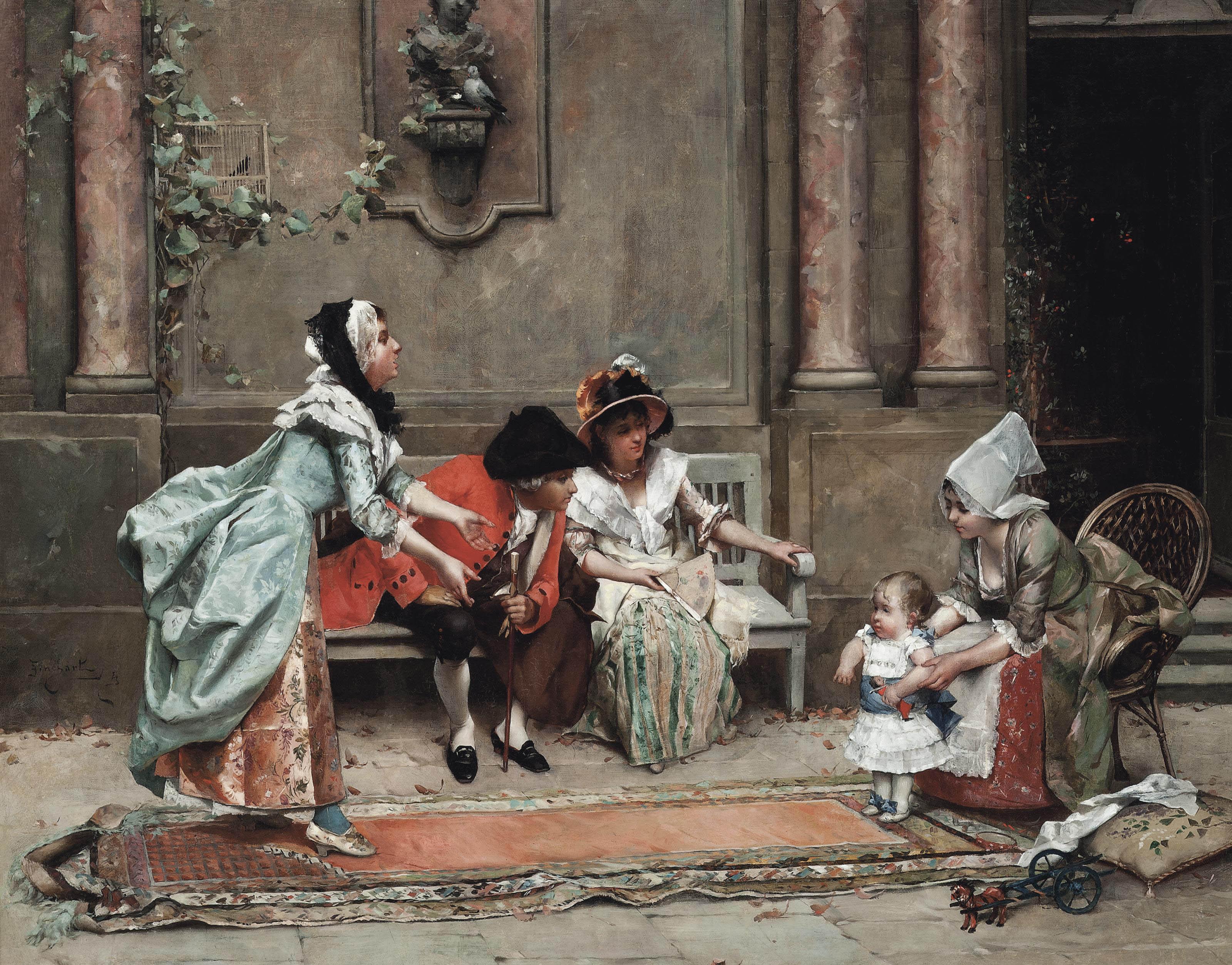 Emile Auguste Pinchart - First Steps